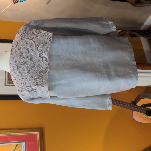 Steampunk Linen Jacket - Picture 2 of 10